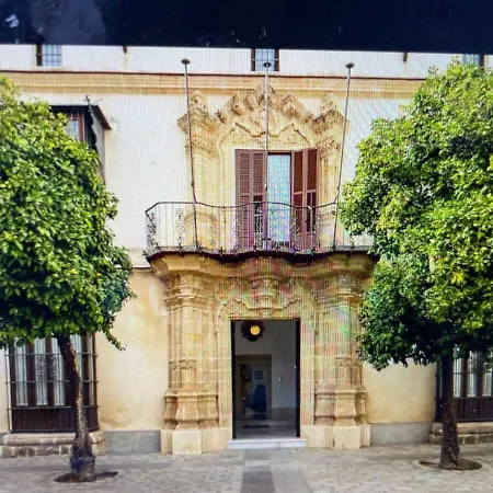 Casa Palacio En Jerez De La Frontera Con Piscina Privada Exterior photo